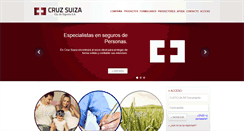 Desktop Screenshot of cruzsuiza.com